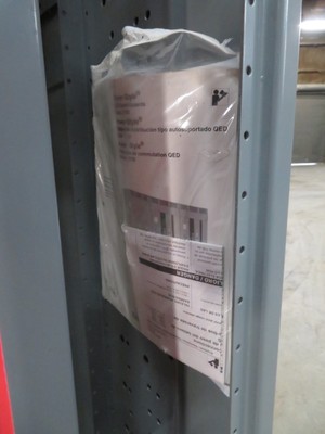 Square D 800A QED Power Style Switchboard I-Line Breaker Panel 480V 3PH 4W Grd