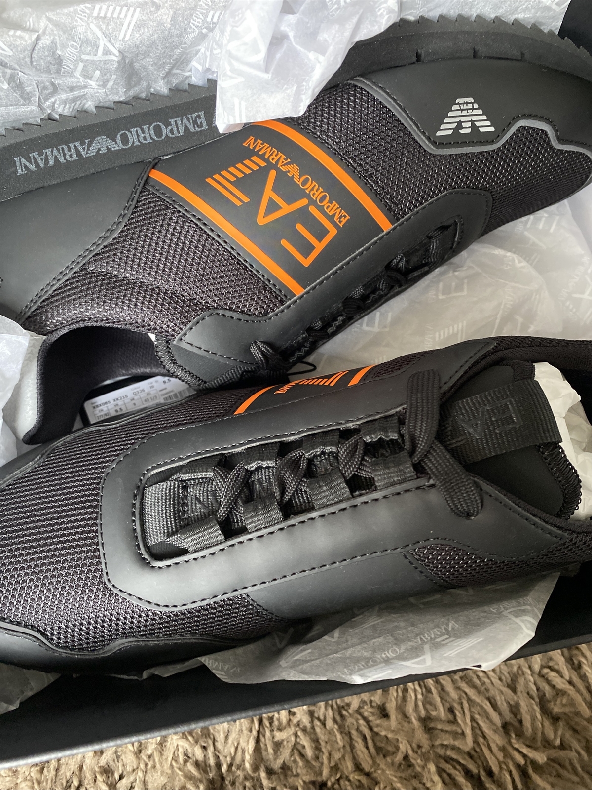 emporio armani ea7 trainers: купить с доставкой из США, цена 14 629 руб -  (265606637067)