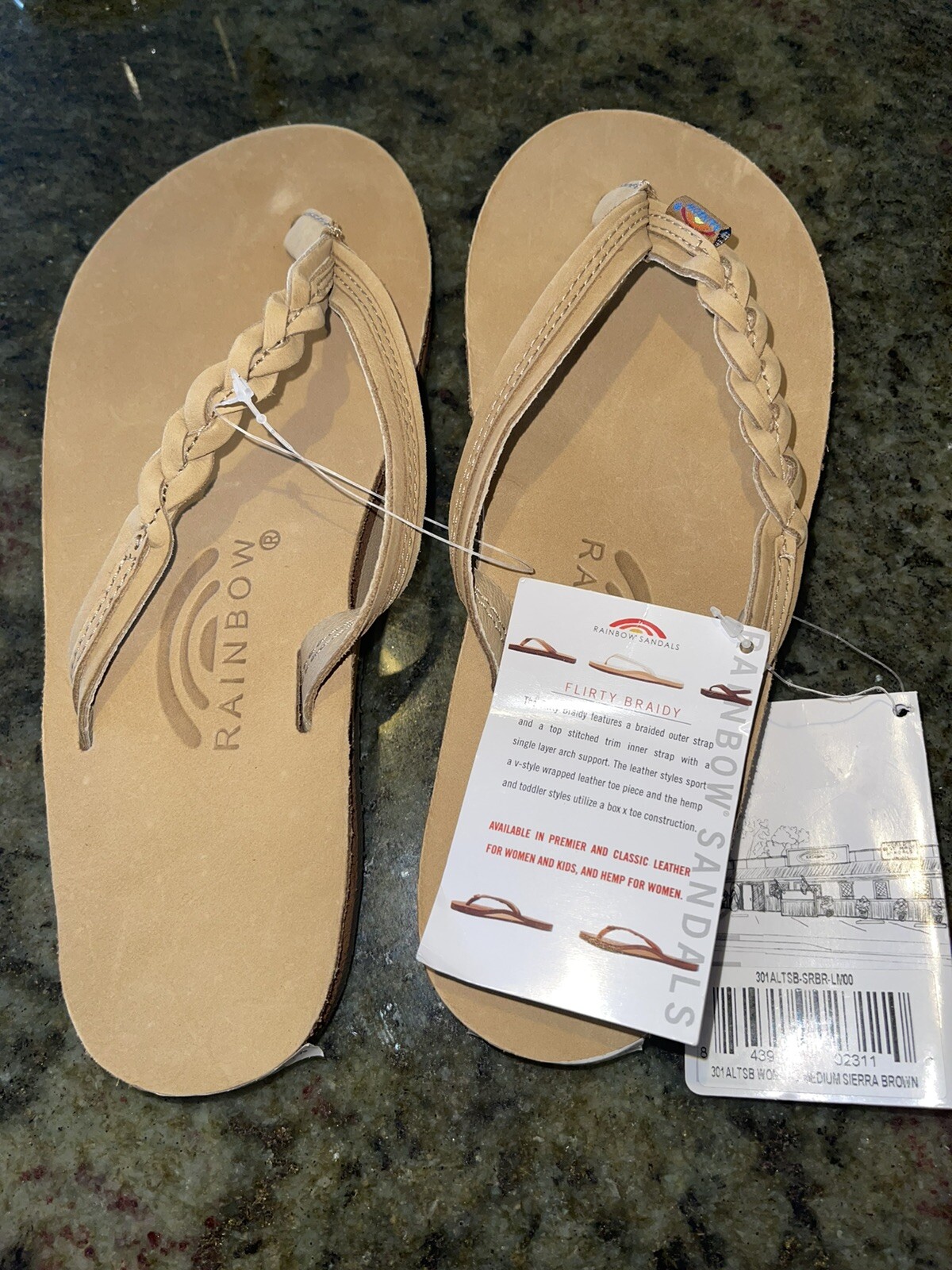 Women Rainbow Sandal Flirty Braidy 