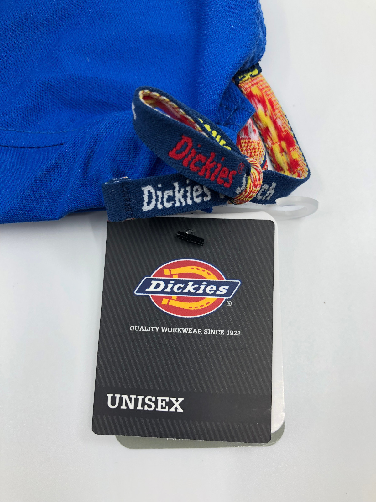 Dickies Adult Blue Antimicrobial Size Adjustable Drawstring Scrub Hat (83566A)