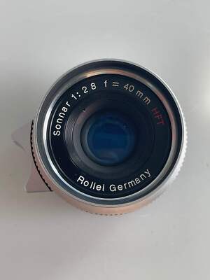 Rollei Sonnar 40mm f2.8 HFT Lens in Leica L39 Screw Mount w Rollei Sonnar 40mm f2.8 HFT Lens in Leica L39 Screw Mount w