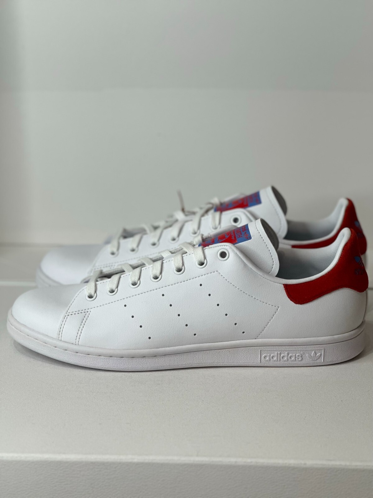 Adidas Stan Smith Men's US 13 Cloud White | Vivid Red | Real