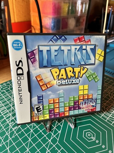 Tetris Party Deluxe (Nintendo DS (2010) Complete ** Nice! **