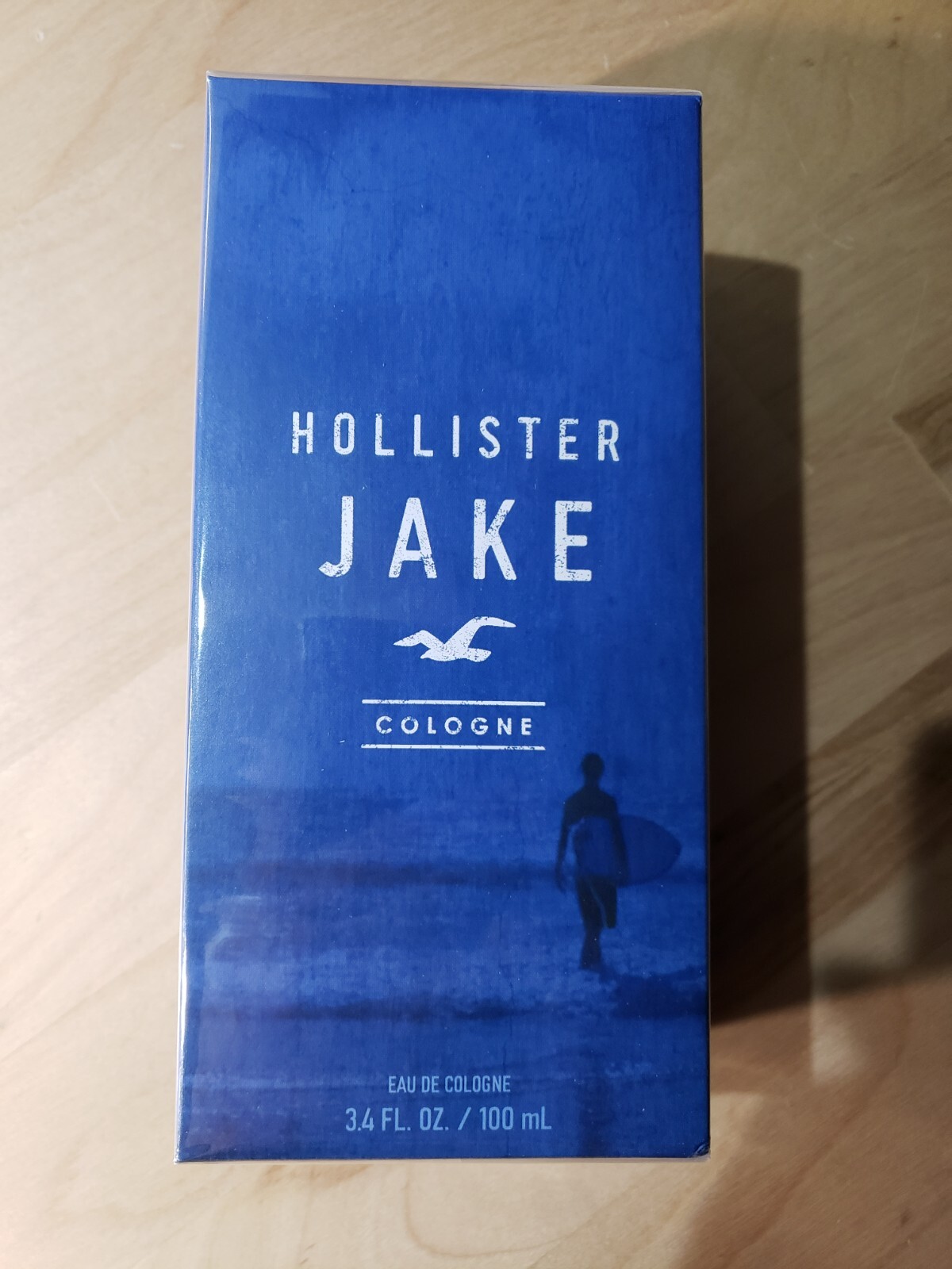 HOLLISTER JAKE COLOGNE for MEN 3.4 oz. (100 ml) Spray NEW IN