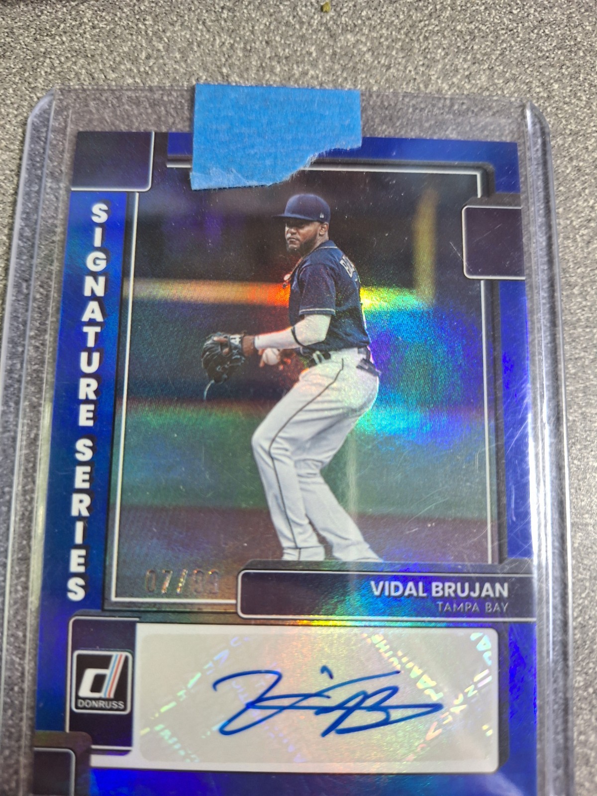 2022 Panini Donruss Vidal Brujan #SS-VB /99 AP355