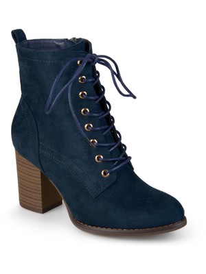 

JOURNEE COLLECTION Женские ботильоны Baylor Navy InZip в стиле милитари Baylor, BAYLOR-BLU-090