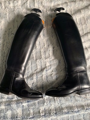 Used La Mundial custom dressage boots for sale