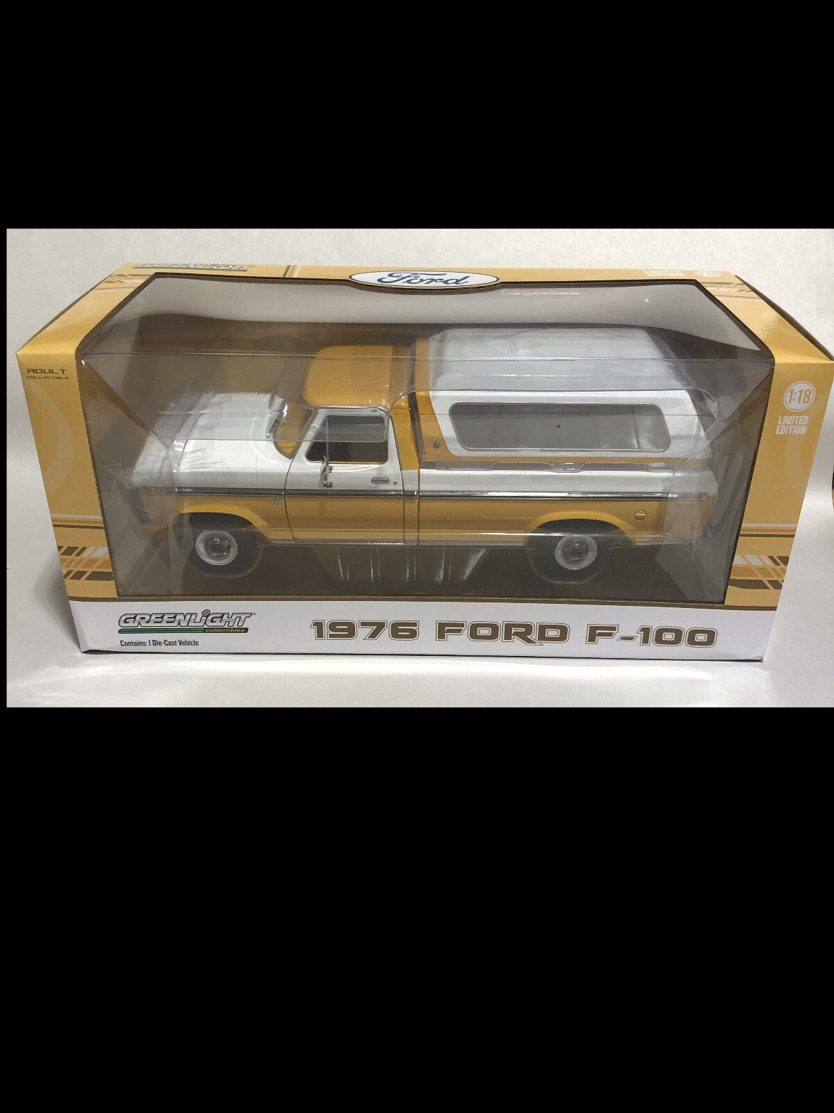 1976 Ford pickup truck YELLOW 1:18 13621 | eBay