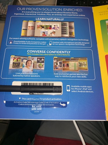 Rosetta Stone English (American) v4 Level 1-5 (1 User)