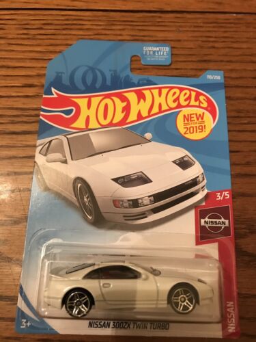 Nissan 300ZX Twin Turbo #110 * White * 2019 Hot Wheels JDM Nissan 300ZX Twin Turbo #110 * White * 2019 Hot Wheels JDM