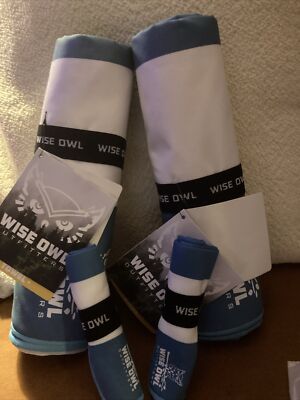 Wise Owl Outfitters Camping  and Yoga Towel - Quick Dry Microfiber Set