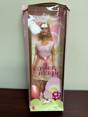 Vintage 2002 Barbie Special Edition Easter Magic Doll #55519 Box Damage