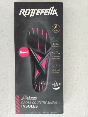 ROTTEFELLA XCELERATOR CROSS COUNTRY SKATE INSOLES SIZE 46/47