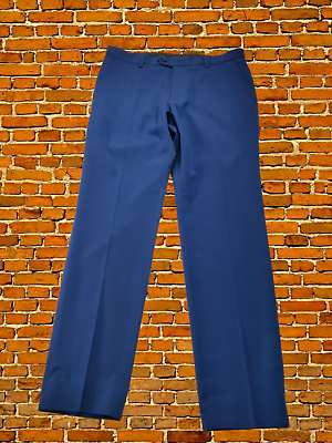 Royal blue skinny trousers sales