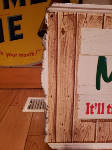 Original 1965 Mountain Dew Advertising Sign