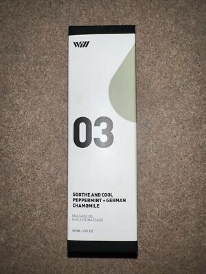 Will Soothe And Cool Massage Oil 2 Oz. New In Box