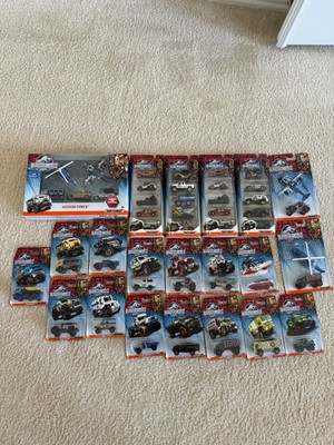 Jurassic World Matchbox - COMPLETE SET/NIB - VERY RARE - 2015