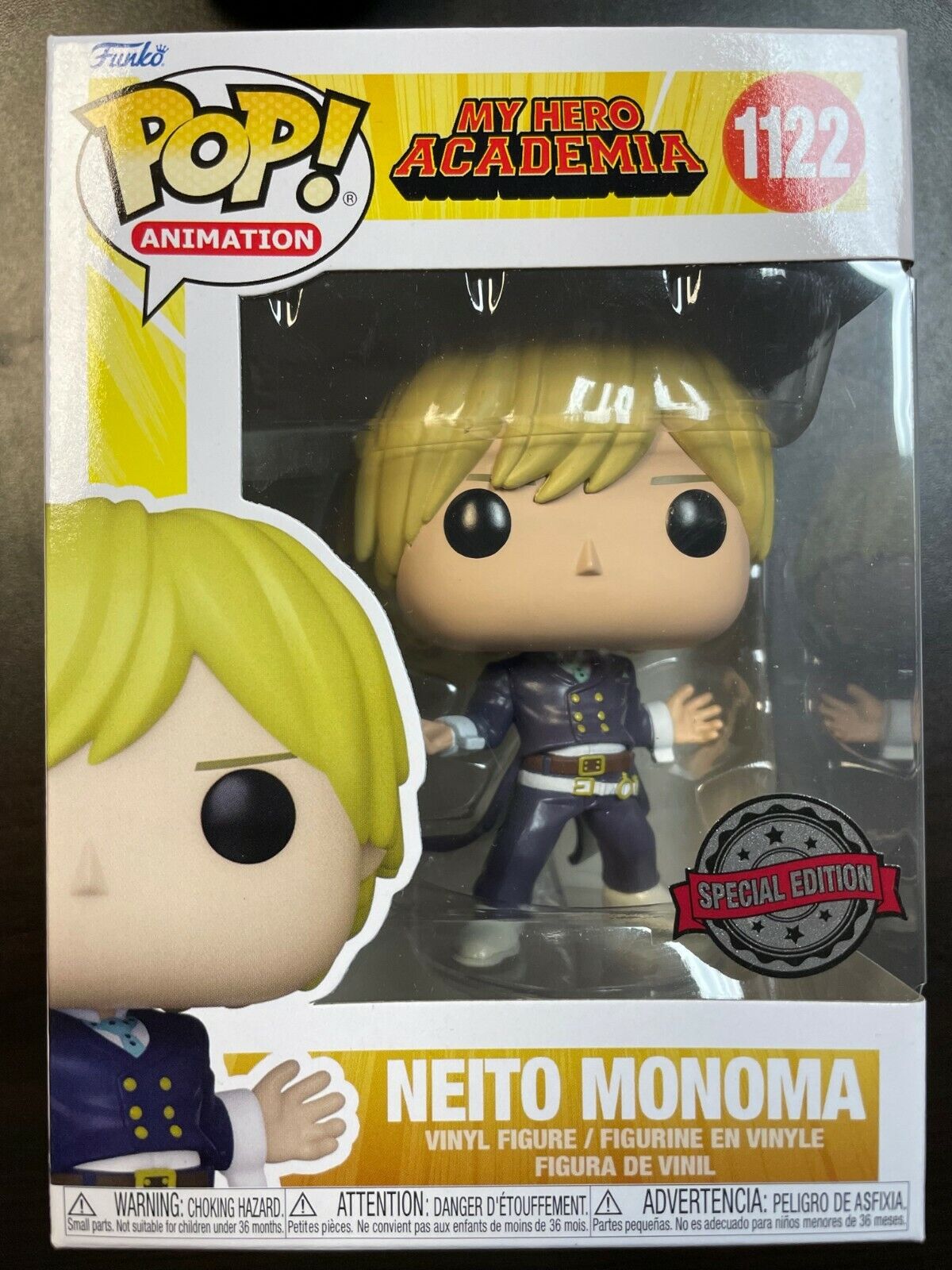 Funko POP! My Hero Academia - Neito Monoma Special Edition Funko POP! My Hero Academia - Neito Monoma Special Edition