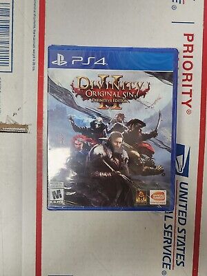 DIVINITY ORIGINAL SIN II 2 DEFINITIVE EDITION SONY PLAYSTATION 4 PS4 NEW SEALED