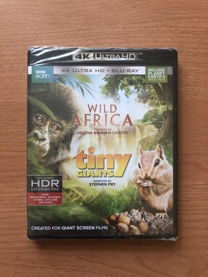 WILD AFRICA TINY GIZNTS 4K ULTRA HD BLU-RAY NEW SEALED
