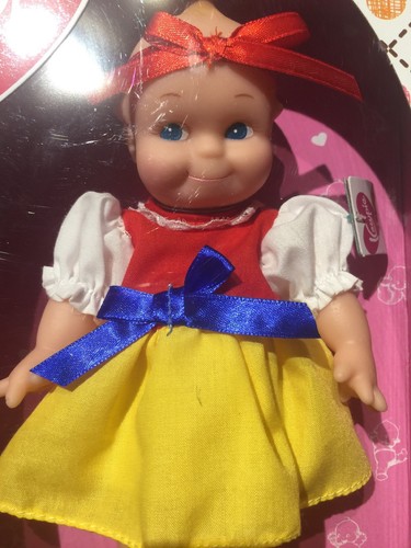 Baby's First Little Kewpie, Yellow Red White Dress, Snow White, Goldberger, NEW