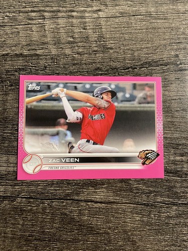 2022 Topps Pro Debut Zac Veen Fuchsia Parallel /199 #PD-181