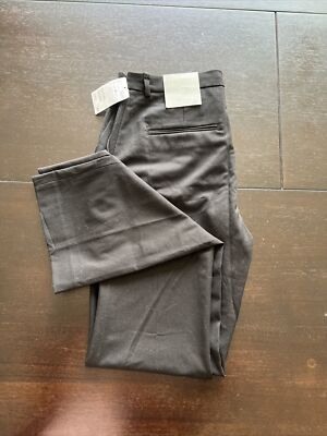 New H & M Womens Boot Cut Black Dress Pants Slacks Sz 8