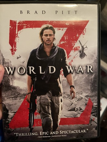 ワーズ.ワース　DVD World War Z” DVD w/ Brad Pitt, Mireille Enos, James Badge