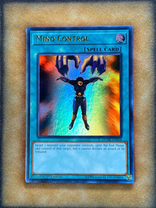 mind control deck yugioh Amazon.com: Yu-Gi-Oh! - Mind Control - DUDE-EN038 - Ultra Rare - 1st  Edition main image 1