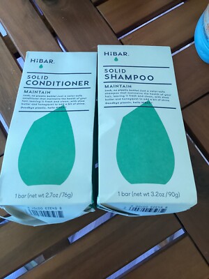 HiBAR Shampoo + Conditioner Bar 3.2oz each
