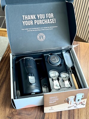 NIB *DAMAGED* NUTR N2W Single Serve Nut Milk Maker Machine Blender Black READ!!