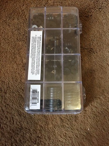 Danco 10875 Assorted Bibb, Flat, Beveled & Hose Washer Kit 116 pcs Free Shipping