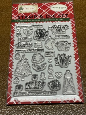 Carta Bella Stamp & Die - Christmas Memories