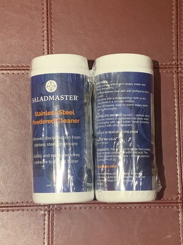 1pc Saladmaster Cookware Stainless Steel Powdered Cleaner New 
