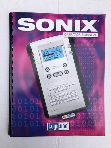 LOGICUBE SONIX 38427 HARD DRIVE DUPLICATOR - NEEDS DISPLAY With Accessories