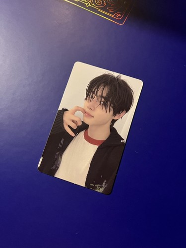 ATEEZ SAN GOLDEN HOUR PHOTOCARD HELLO82 EXCLUSIVE BOW