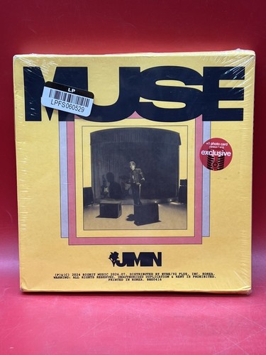 Jimin MUSE CD Albums w/ Boxes, Papers, Photos. | eBay