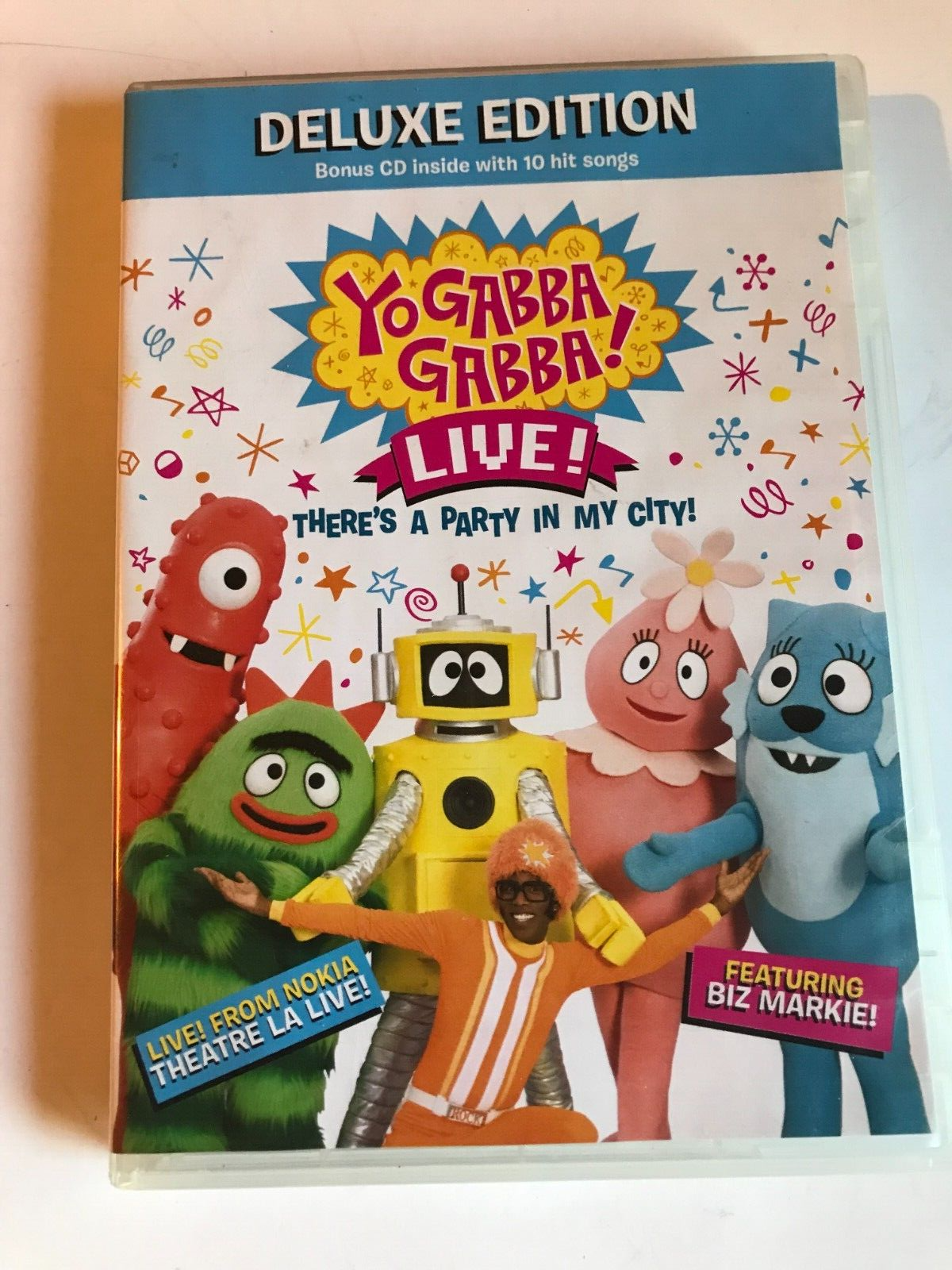 YO GABBA GABBA~Live!~There's A Party In My City!~DVD