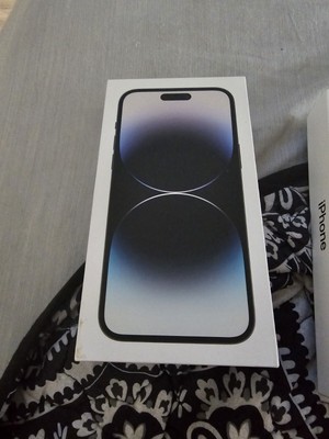 iphone 14 Pro Max 256gb Space Black EMPTY BOX ONLY ~ Model A2651