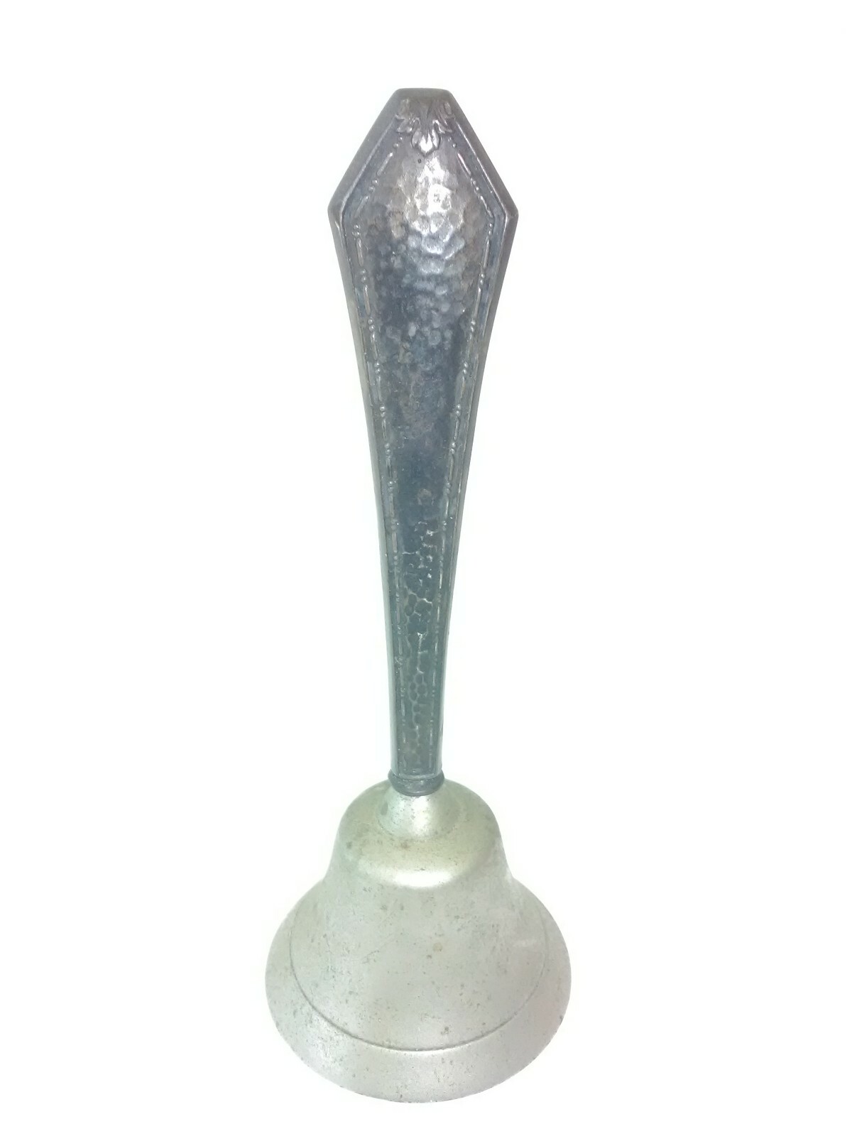 Vintage sterling silver handled servants call bell dinner table bell