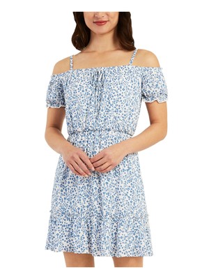 

BCX DRESS Женское белое пуловерное платье с регулируемой подкладкой и завязками крючком, Белый