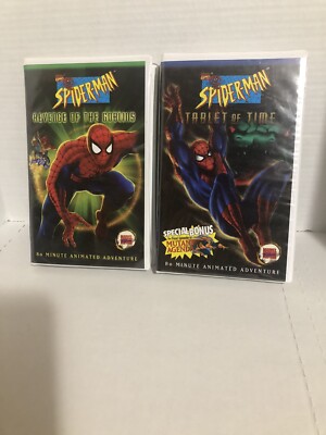 VTG Marvel Spider-man Tablet Of Time Revenge Of The Goblins VHS Pre Owned