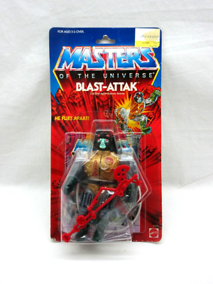 MOTU,VINTAGE,BLAST ATTAK,Masters of the Universe,MOC,sealed,Attack,He-Man
