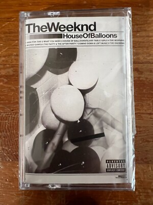 THE WEEKND House of Balloons Cassette Tape Brand New Factory Sealed UO Exclusive