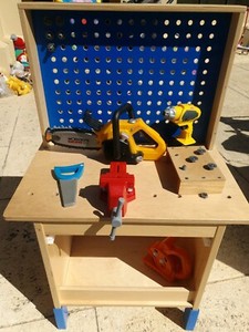 Ikea Duktig Kids Workbench Comes With Tools Nuts And Bolts