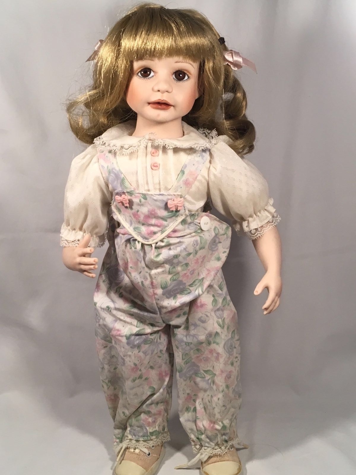 Jennifer Porcelain Doll Jane Zidjunas Hamilton Heritage