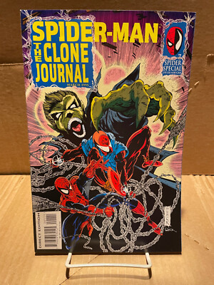 SPIDER-MAN THE CLONE JOURNAL #1 1995 SCARLET SPIDER CLONE SAGA MARVEL COMICS A1