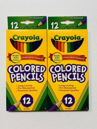12 Pack Lot Of 2 (2pack) Nontoxic 24 Total Bright Bold