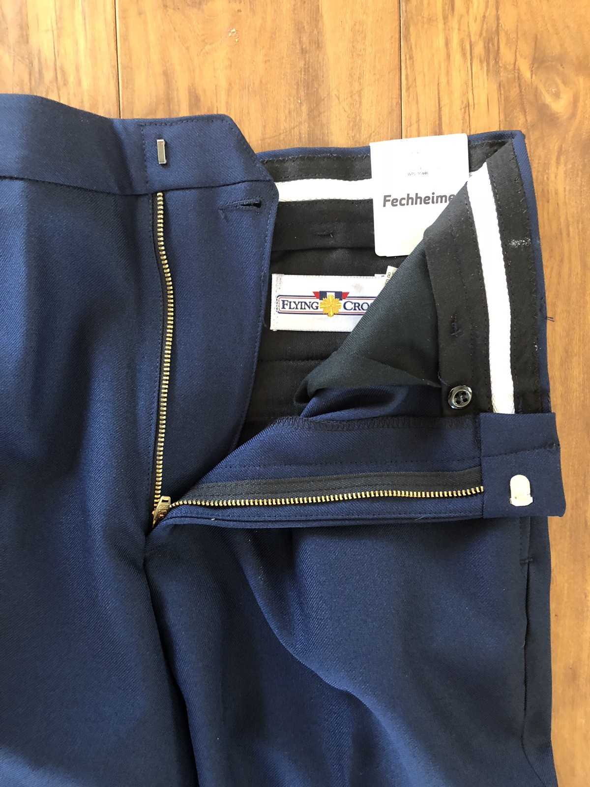 NWT Flying Cross Uniform Pants #66 Royal Blue 30 Reg A4-007