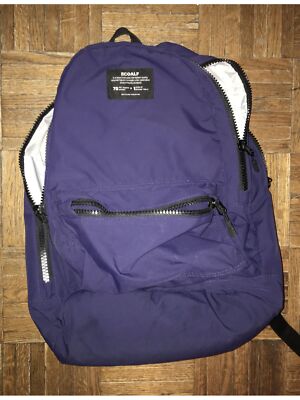 Женский рюкзак ECOALF из полиэстера Oslo фиолетового цвета с логотипом Oslo на двойном плоском ремешке
